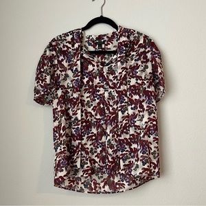 Ann Taylor floral Blouse